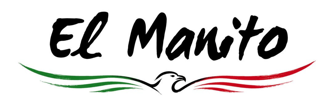 El Manito — logo con águila y colores de la bandera mexicana